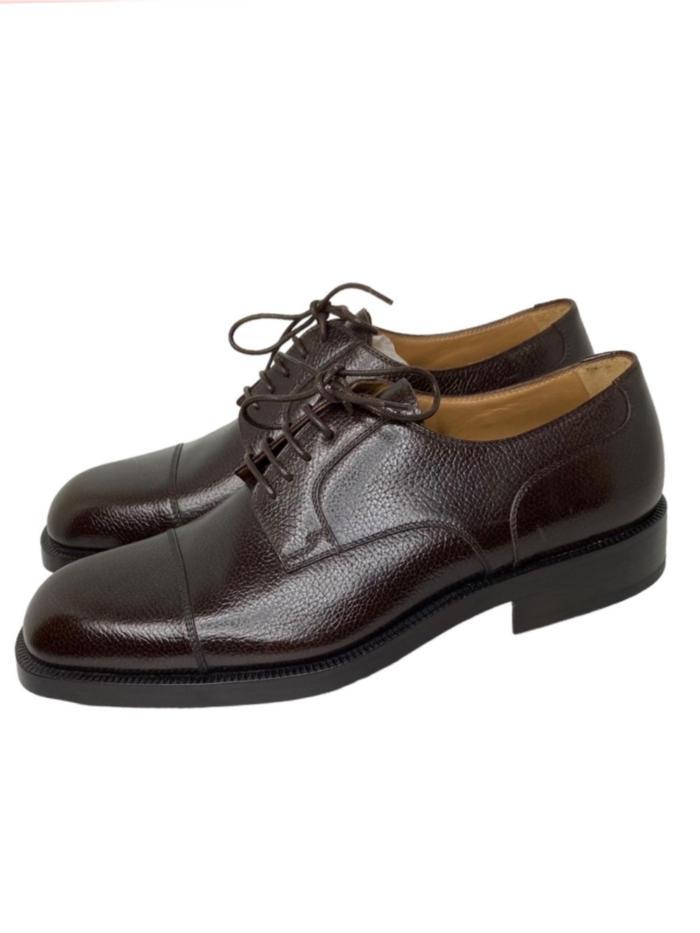 Designer Italian Fratelli Peluso Men’s 9 Leather Oxfords Vintage Dress Shoes